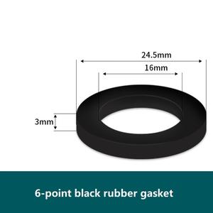 <span class=keywords><strong>Junta</strong></span> de grifo de <span class=keywords><strong>ducha</strong></span> de 4 puntos y 6 puntos, anillo de sellado termoplástico de silicona, cabezal de <span class=keywords><strong>ducha</strong></span>, <span class=keywords><strong>junta</strong></span> plana, <span class=keywords><strong>junta</strong></span> de pantalla de filtro - Product Image 5