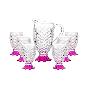 Ensemble <span class=keywords><strong>de</strong></span> verres à <span class=keywords><strong>eau</strong></span>, à jus, à thé, <span class=keywords><strong>en</strong></span> cristal, <span class=keywords><strong>en</strong></span> <span class=keywords><strong>forme</strong></span> <span class=keywords><strong>de</strong></span> <span class=keywords><strong>poisson</strong></span>, <span class=keywords><strong>de</strong></span> haute qualité, 7 pièces, vente chaude, personnalisable, Chine - Product Image 2