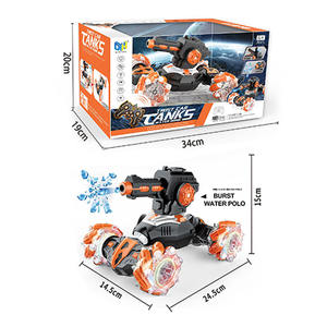 Camion-citerne télécommandé 2,4 GHz de style nouveau avec lumière de pulvérisation, <span class=keywords><strong>jouet</strong></span> de voiture grimpante pour enfants garçons - Product Image 1