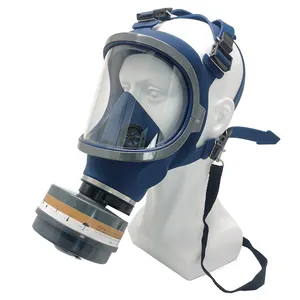 High-Grade Adults Emergency Escape Kelour <strong>Carbon</strong> Nature Silicone Gas Mask Full Face <strong>Filter</strong> Rebreather Gas Safety Mask - Product Image 1