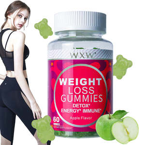 OEM Heathy Vitamin Suplemento adelgazante Gummies Soporte digestivo Pérdida de peso Gummy Candy - Product Image 1