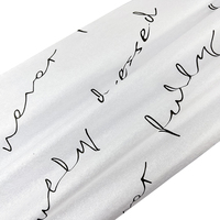 Papel tisú reciclado con logotipo de empresa de marca impreso personalizado, papel tisú blanco, papel de seda para envolver, regalo, traje con capucha