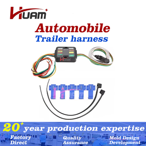 56146 <span class=keywords><strong>Prise</strong></span> de <span class=keywords><strong>remorque</strong></span> américaine à 4 voies 3 à 2 RV convertisseur de signal de <span class=keywords><strong>feu</strong></span> arrière cordon d'alimentation - Product Image 1