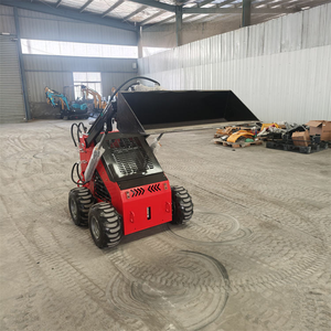 Factory Direct <b>Sales</b> Small <b>Skid</b> <b>Steer</b> Loaders Wheeled Crawler Small Forklifts in Engineering Mini Crawler Loaders - Product Image 5