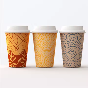 <span class=keywords><strong>Vasos</strong></span> <span class=keywords><strong>de</strong></span> papel desechables con impresión personalizada <span class=keywords><strong>para</strong></span> café y té caliente <span class=keywords><strong>de</strong></span> 8oz y 12oz - Product Image 3