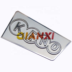 Stampa personalizzata in alluminio spazzolato <span class=keywords><strong>etichette</strong></span> in rilievo anodizzato industriale <span class=keywords><strong>targhette</strong></span> adesivi permanenti con logo in metallo - Product Image 2