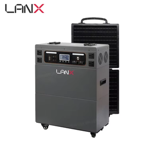 Centrales Électriques Portables 5000W pour la Maison 220V 110V, Stations d'Énergie Solaire, Système Générateur Portable, Chargeur d'Alimentation pour l'Extérieur - Product Image 1