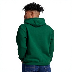 Sudadera con Capucha TOFEN SPORTS para Hombre, 100% Algodón, 300gsm, Gruesa, con Logotipo Digital, Cuello en V, Forrada, Resistente al Viento e Impermeable - Product Image 3