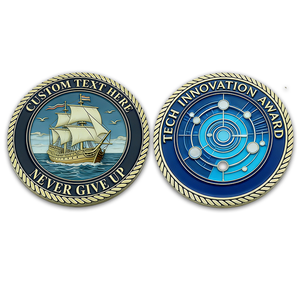 Personnalisation de Pièces de Monnaie en Cuivre Blanc Sérigraphiées - Artisanat Métallique Exclusif pour l'Établissement de la Chambre de Commerce - Product Image 1