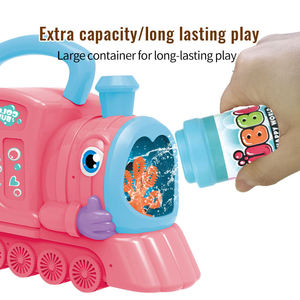 Máquina de Burbujas Manual con Diseño de Tren y Peces, 110g de Solución para Burbujas, Juguete para Niños Pequeños, Diversión de Verano al Aire Libre - Product Image 4