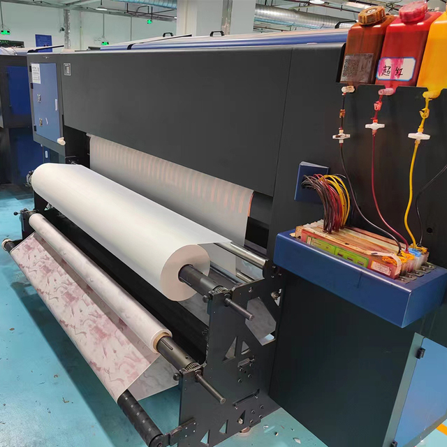 Inktime high quality second hand 1.9m 8 I3200 sublimation plotterlarge format digital textile dye sublimation printer