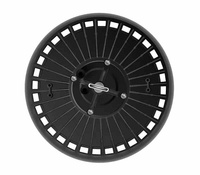 Lámpara Colgante Industrial de Aluminio Amsterdam de Fabricante Profesional para Techos Altos, Opciones de 100W/150W/200W para Garajes