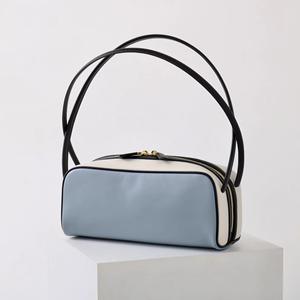 Bolso de hombro de cuero genuino para mujer 2025, verde oliva, alta capacidad impermeable, cierre de cremallera, bolsos de mano, moda para mujer - Product Image 1