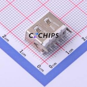 916-261A101AY10201 USB Connector Through hole Component (THT) Connector Type-A Female Through Hole 4P - Product Image 2