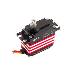 KST SV6010-<b>12</b> 70Kgf.cm 0.09sec HV Digital Aluminium Alloy Gear Brushless Servo DC12V 1520Hz Programmable Soft Start for Large - Product Image 5