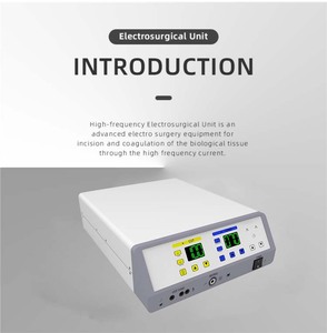 Unidad electroquirúrgica veterinaria de alta frecuencia 300W <span class=keywords><strong>Electrobisturi</strong></span> Machine Hospital Steel Machine Fuente de energía eléctrica - Product Image 5