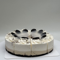 Livraison rapide, cheesecake aux biscuits, faible teneur en matières grasses, saveur sucrée, gâteau mousse, emballage personnalisable, gâteaux surgelés directement du fabricant