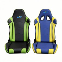 Silla de Juego de Espuma Viscoelástica de Alta Densidad, Soporte Ergonómico para la Espalda, Diseño Globoidal, Reclinable, Asiento Automático para Clubes de Fútbol DK-319