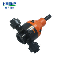 Válvula de Seguridad de Retención de Presión HSENP de UPVC/PP/PVDF/Acero Inoxidable Resistente a la Corrosión, Conexión Roscada/por Brida