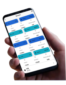 Mais recente Tuya App-Controlled Kit Completo 5G Repetidor LTE 4G Amplificador 800/900/1800/2100Mhz Quatro Bandas 4G Signal Booster GSM 72dB Ganho - Product Image 5