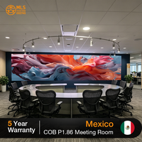 Mur vidéo LED COB P1.2 P1.5 pour scène d'exposition, économe en énergie, service frontal, conforme RoHS, intérieur, pas de pixel fin, Flip Chip, Ultra HD FHD