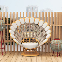 Chaise de loisirs en alliage d'aluminium de luxe moderne de haute qualité en plein air Simple beau mobilier de maison