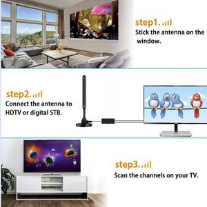 <span class=keywords><strong>Antenne</strong></span> TV numérique haute définition DTMB/HDTV intérieure et extérieure, homologuée DVB-T2, vente en gros du fabricant - Product Image 3