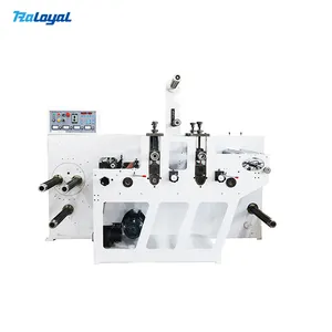 High Efficiency Double Dual Rotary Die Cutting Machine for Labels and Film