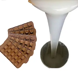 Sıvı kauçuk için platin kür silikon sweetmeats kalıplama gıda sınıfı silikon kek kalıpları için yüksek yırtılma