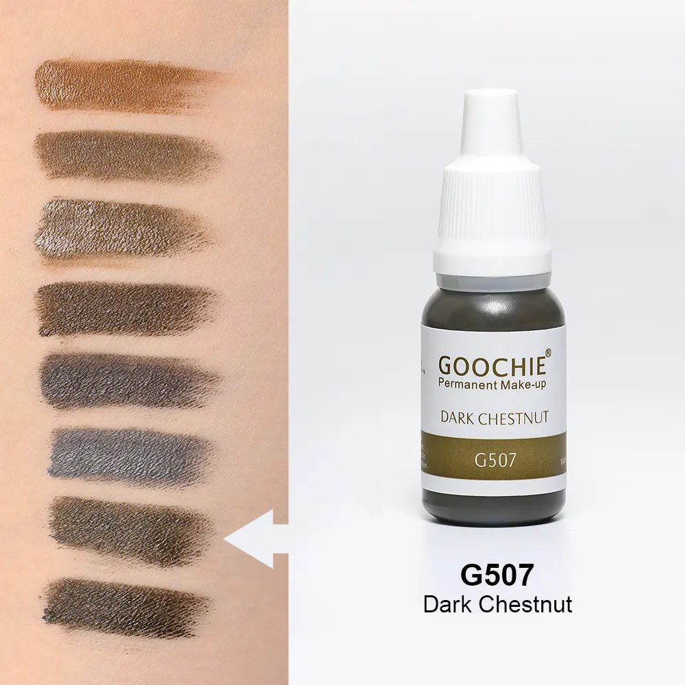 Goochie redness EU standard organic cream pigment eyebrow microblading tattoo ink permanent makeup pigment