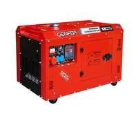 Générateur Diesel de marque GENFOR 8KW 9KW 380V 400V monophasé et triphasé AVR