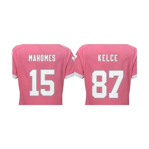2024 High Quality Adult American Football Uniforms Custom Made Training Wear 100% Polyester <b>Heat</b>-Transfer Printed Stitched Suits - Product Image 5