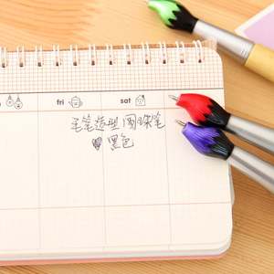 Stylo bille 1,0 mm, nouveau design en forme de pinceau, logo personnalisé pour entreprise, cadeaux publicitaires - Product Image 4