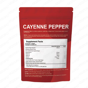 Sıcak Satışlar Kızıl Biber Pancar Berberin 240 Kapsül Takviyesi Yetişkinler İçin Bacak Damarlarını, Kalp, Kan Damarlarını ve Bağışıklığı Destekler - Product Image 2