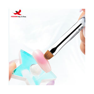 Pinceau à ongles double embout en poils de Kolinsky français, pour nail art, pointillage, dessin acrylique, strass et gel, à prix réduit pour achats groupés - Product Image 2