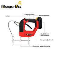 Nouvelle machine à secouer les cadres de ruche électrique portable Menger Bee, batterie au lithium rechargeable 20V, acier inoxydable, pour cadres de ruche domestique