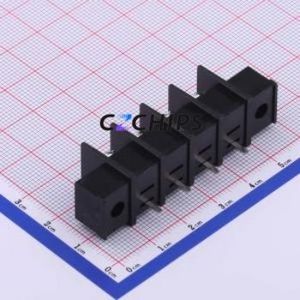 KF45SM-9.5-4P Barrier Terminal Block Through hole Component (THT),P=9.5mm Connector Two Sides 9.5mm 1x4P Straight Pin - Product Image 2