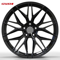 Jantes forgées personnalisées GS noires 5x112 5x114.3 5x120 15-26 pouces pour voitures particulières Cadillac Range Rover BMW BMWZ Tesla
