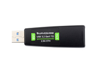 Convertisseur de port Ethernet USB 3.2 Gen1 vers 2.5G ETH Waveshare, réseau haute vitesse, sans pilote, compatible Windows macOS Linux B616