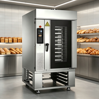 15 fours à convection à air chaud, fours à convection à air chaud électriques/gaz, grands fours pour pain et hamburgers en stock