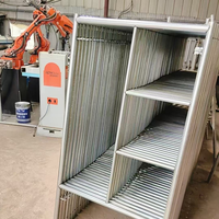 Abrazadera de Andamio de Acero Galvanizado XBS con Diseño Moderno, Alta Resistencia, Capacidad de Carga de 800 kg para Edificios de Oficinas