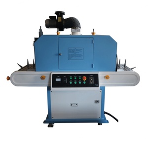 Machine de polymérisation UV semi-automatique de marque chinoise renommée, nouveaux composants clés pour gobelets à thé au lait, y compris roulements et équipement de post-presse. - Product Image 3
