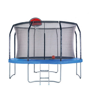 Trampoline de saut <span class=keywords><strong>rond</strong></span> professionnel de grande taille, nouveau design, en acier inoxydable, pour parc de trampolines en plein air, trampoline de saut à l'élastique - Product Image 5