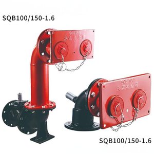 Adaptateur de raccordement mural pour hydrant d'incendie SQB160 DN15 en fonte durable pour les incendies de classe A et B - Product Image 3