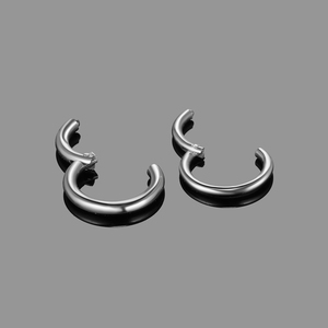 Anello a Cerchio Segmentato con Cerniera in <span class=keywords><strong>Acciaio</strong></span> <span class=keywords><strong>Chirurgico</strong></span> 316L, Clicker per Piercing al Naso, Septum, <span class=keywords><strong>Orecchini</strong></span> Helix, Gioielli per Piercing Corporeo - Product Image 4