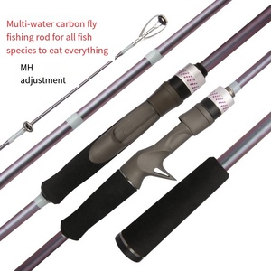 Carbon Tinh Khiết Đúc Cần Câu 330Cm <span class=keywords><strong>8</strong></span> + 1 Hướng Dẫn 4 Phần Hành Động Nhanh Chóng Baitcasting <span class=keywords><strong>Rod</strong></span> Cho Hồ Và Biển Câu Cá Với EVA Xử Lý - Product Image 3