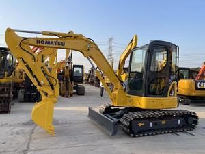 Escavatore Cingolato Usato Komatsu PC55MR da 5,5 Tonnellate, Macchina da Costruzione Idraulica di Seconda Mano in <span class=keywords><strong>Vendita</strong></span> - Product Image 2