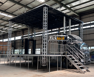 Camión Escenario Móvil TL60, Camión para Eventos de 10m con Sistema de Iluminación. Camión de Evangelización para Cruzadas de Iglesia, Escenario Móvil - Product Image 1