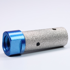 Punta di fresatura per dita diamantate all'ingrosso sottovuoto punte da trapano per allargare fori su mattonelle di marmo granito - Product Image 4