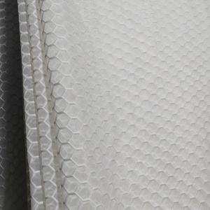 Tela de malla hexagonal Tela de poliéster <span class=keywords><strong>Pongee</strong></span> 50D Bolsa de peso ligero Mochila Tela acolchada - Product Image 5